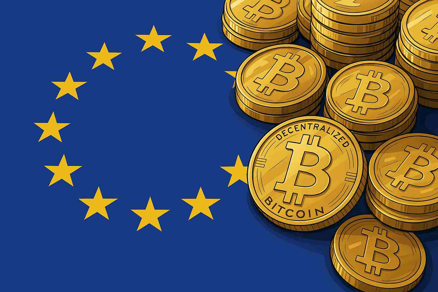 احتمال غیرقانونی شدن بیت‌کوین در اروپا