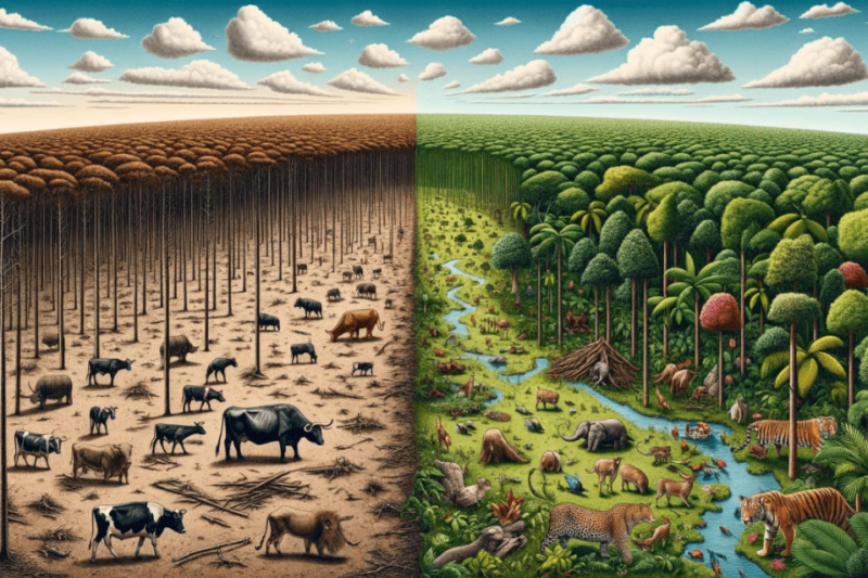 Behind Every Bite: The Hidden Toll of Animal Agriculture on Animals, Health, and the Planet